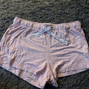 calvin klein pajama shorts